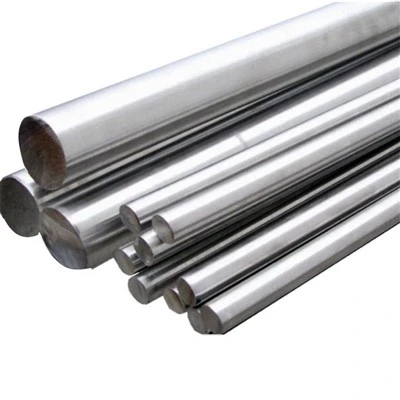 ASTM B348 Gr1 Gr2 Gr5 Gr7 Gr23 Polished Round Titanium Qws Bar hauv Tshuag