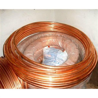 Curved Copper Pipe