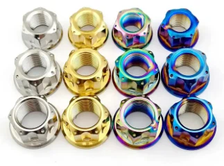 M10 Titanium Vuam Flange Txiv ntseej